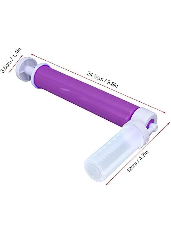 Manual Cake Duster Multifunction Plastic Cake Coloring Sprayer for Baking Decorating Cake (Purple), Manual Airbrush for Decorating Cakes, Manual Airbrush for Decorating Cakes, Manual Cake Manual - Image 5