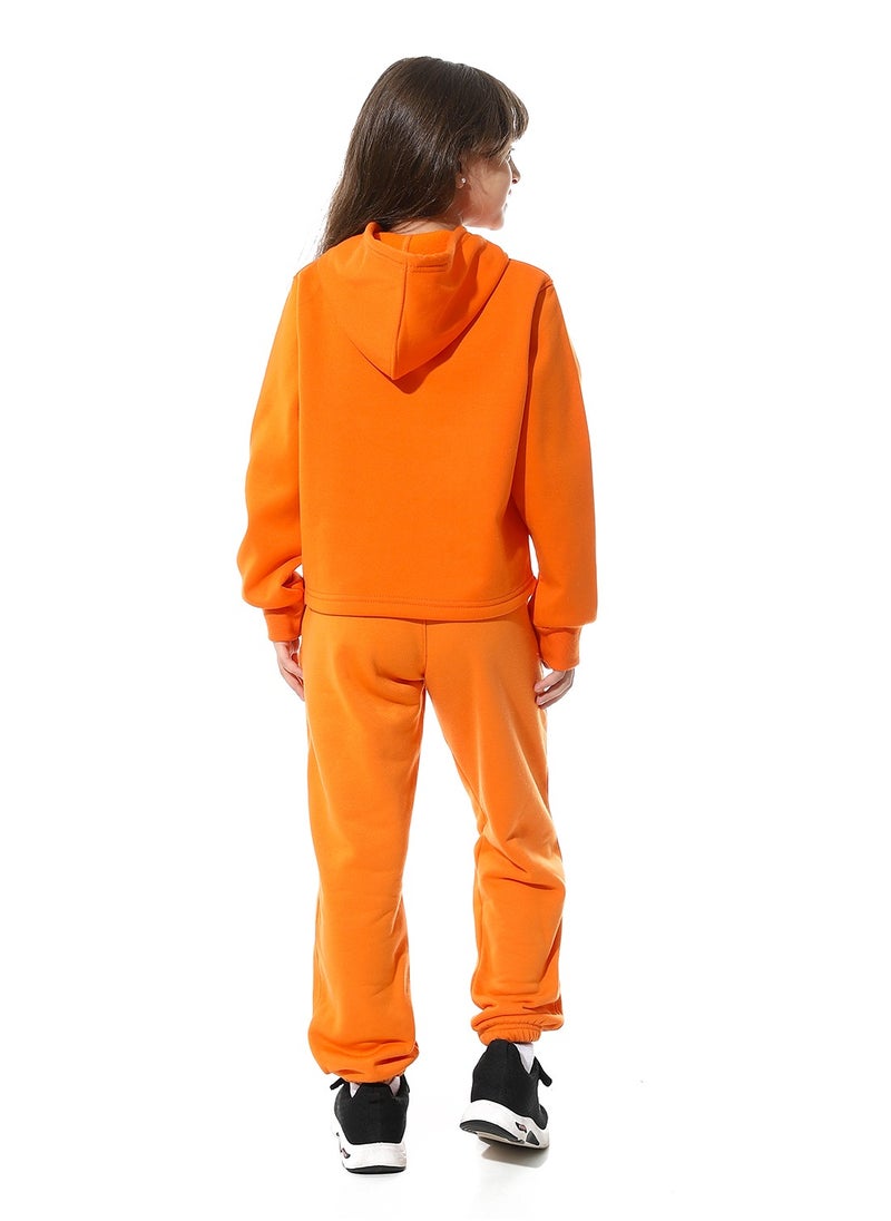 Caesar - Printed Girls Meleton Training Suit - Image 1