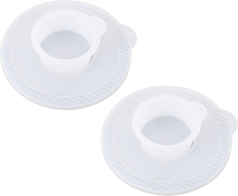 Stand Mixer Bowl Lid Airtight Plastic Cover For Tilt Head Mixer Spill Proof Dust Proof, Prevents Flour Splatter And Countertop Mess For Baking Storage - Image 2