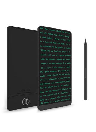 LCD Writing Tablet Electronic Black Handwriting Board Full Screen Erasable Graphics Tablet for Kids Drafting Taking Notes and Leaving Message 6.5 Inches - pzsku/ZCD6E69FD891EF13270CCZ/45/_/1701314820/24358315-5ebf-4f31-ac87-049b96b91edb