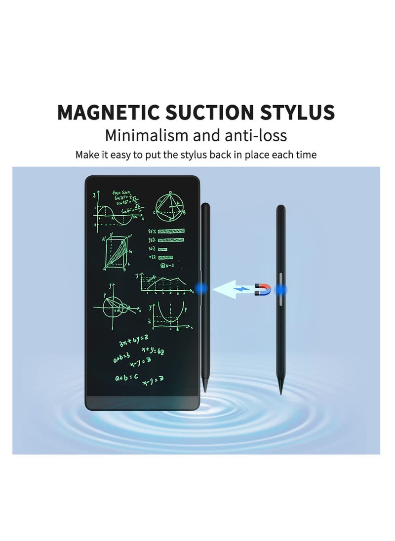 Y&D - LCD Writing Tablet Electronic Black Handwriting Board Full Screen Erasable Graphics Tablet for Kids Drafting Taking Notes and Leaving Message 6.5 Inches - Image 1