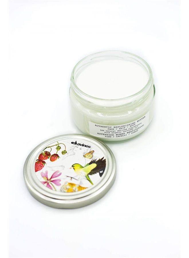 Davines Authentic Replenishing Butter Delicate And Deep Nourishing for Hair, Skin and Body Moisturize And Hydrate, 6.76 Fl Oz - Image 3