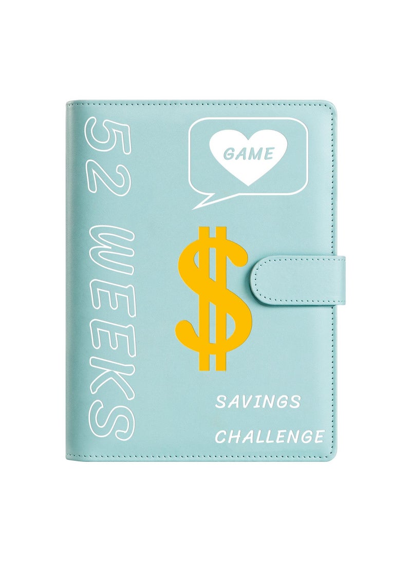 إسكدنيا 52 أسبوع وفورات خطة التحدي دفتر الميزانية بيندر ، مع ملصقات - Image 2