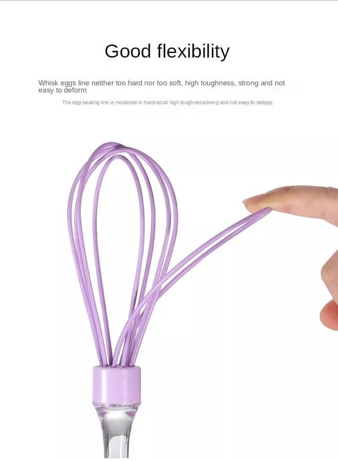 KitchenFest® Silicone Large Egg Frother, Egg Beater Blender, Kitchen Tool for Blending, Whisking, Beating, Stirring, Multicolor (1) - Image 5