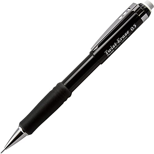 Pentel® Twist-Erase® III Mechanical Pencil, 0.5 mm, Black - Image 4