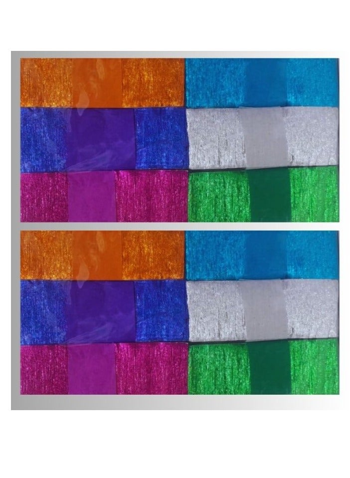 Terabyte CREPE PAPER ALUMINIUM FOIL BACKED 36STRIPS 3FT - Image 2