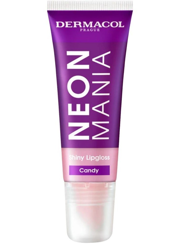 ديرماكول ملمع الشفاه ديرماكول نيون مانيا اللامع يرطب ويريح كاندي 10 مل - Image 1