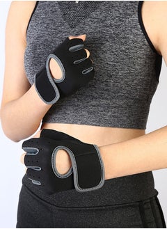 PYC Workout Gloves - Weight Lifting Gloves for Men and Women, Breathable Half Finger Exercise Gloves for Weight Training, Pull Up, Gym Fitness, Home Work Out  - Image 1