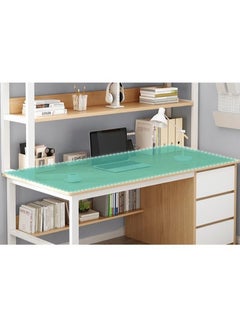 AIWANTO Desk with 2 Storage Shelves and Large 3 Drawers PC Multifunctional Home Office Modern Laptop Sturdy Shelves Simple Stylish Workstation Study Table 120x148x50cm  - Image 4