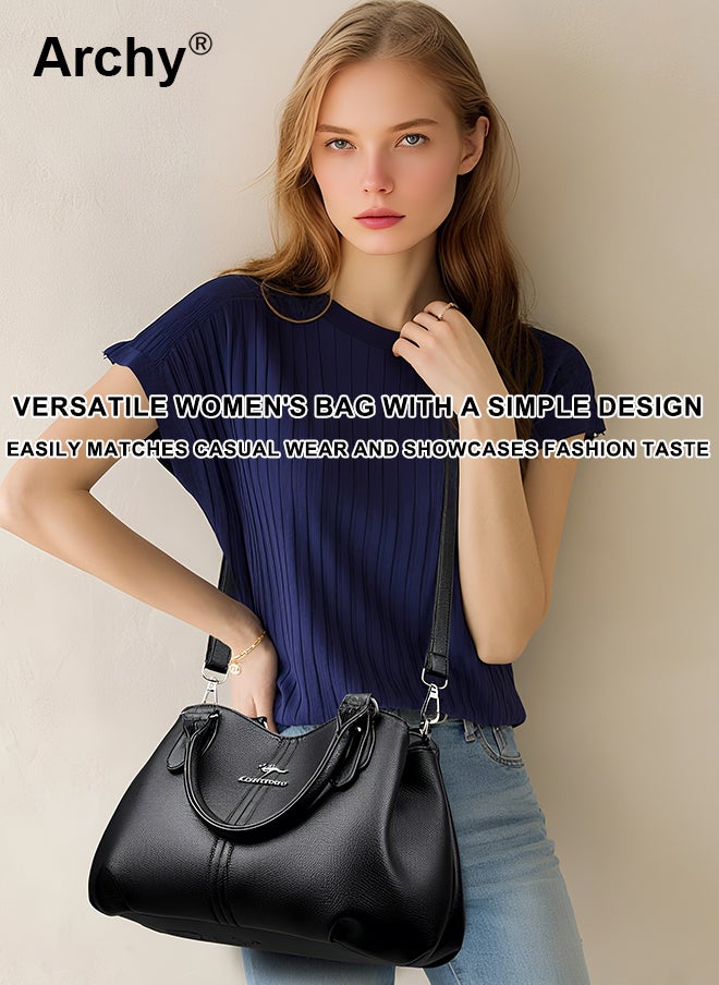 Archy Women's Crossbody Shoulder Bag - Stylish & Spacious with Multiple Pockets, Durable & Lightweight for Work & Travel - Image 2