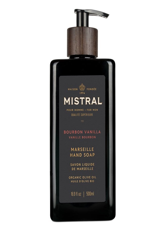 Mistral Men's Natural Hand Soap, Bourbon Vanilla - Image 1
