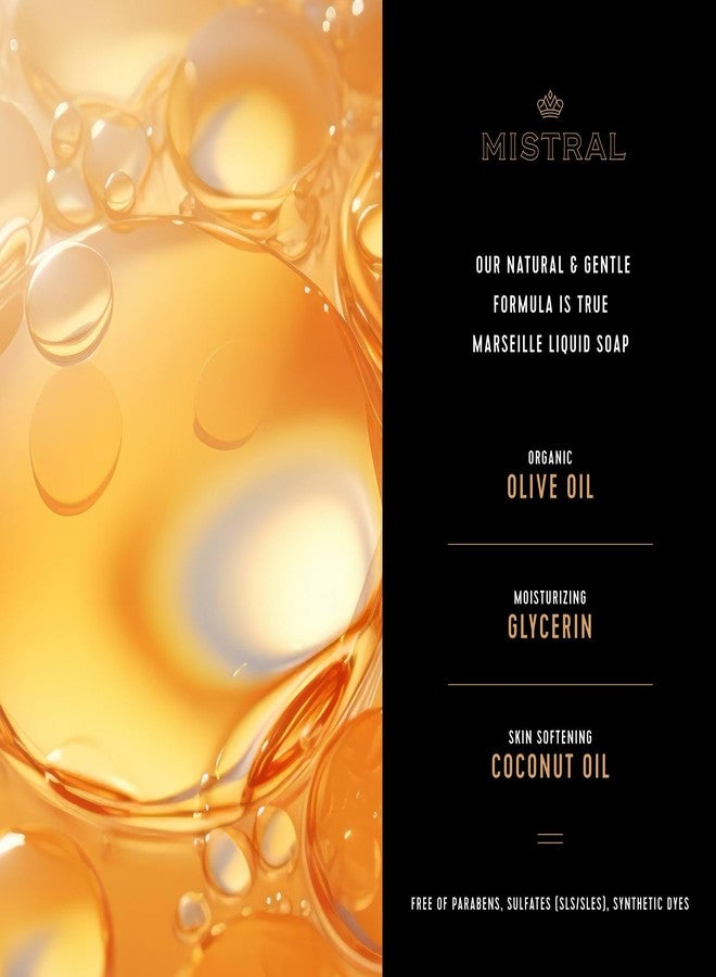 Mistral Men's Natural Hand Soap, Bourbon Vanilla - Image 4