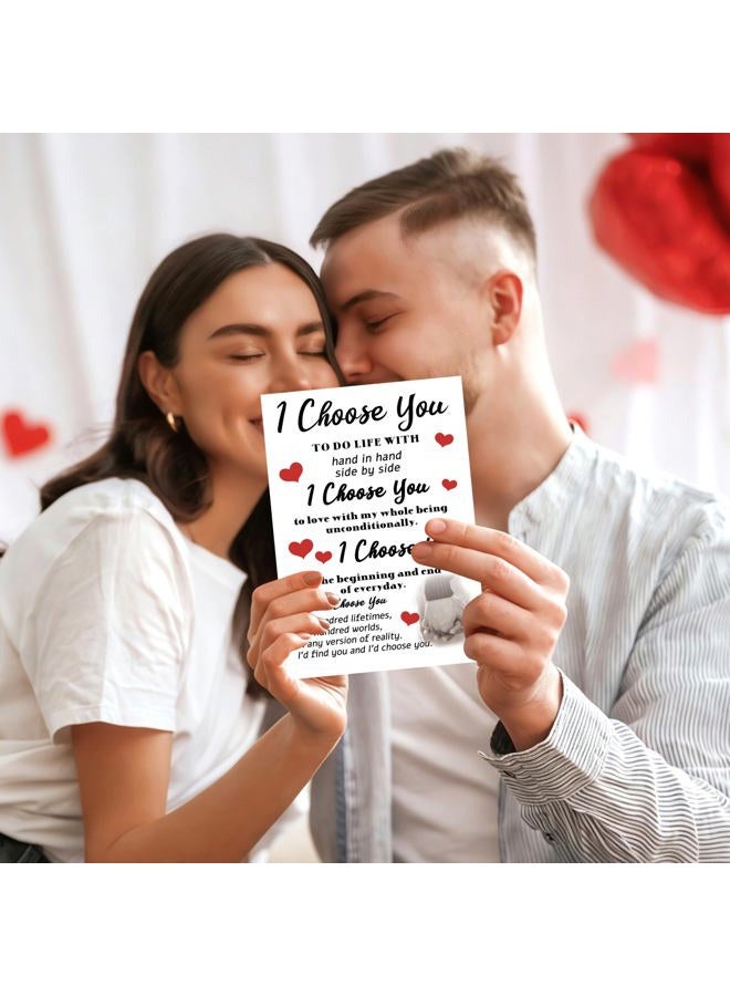 Smithtuy Valentines Day Cards Gifts for Him Her,Valentines Day Card for Husband Wife Boyfriend Girlfriend Men,Romantic Valentine's Day Card with Meaningful Love Message - Image 5