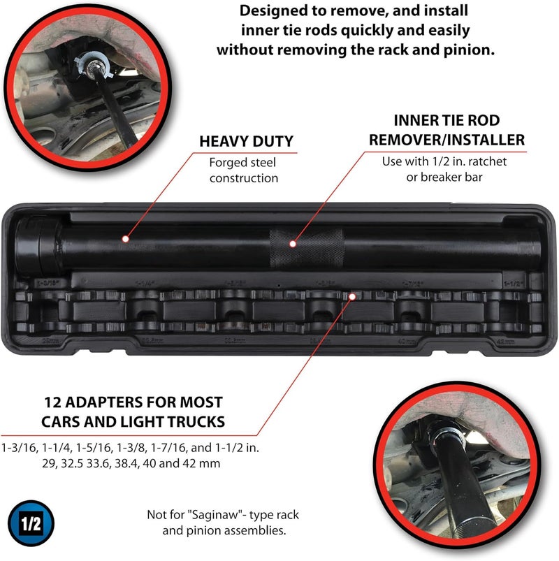 Performance Tool Inner Tie Rod Tool Master Set - Image 2