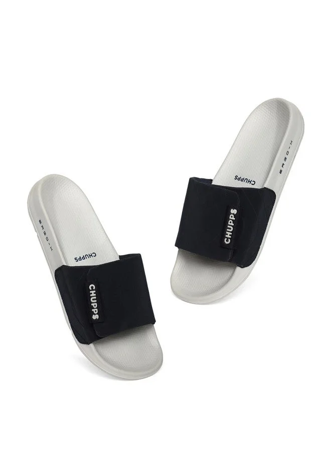 تشيبس Navy Blue Sliders for Men