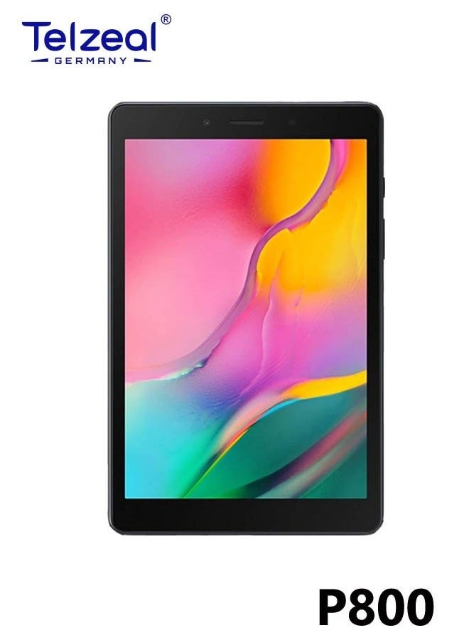 Telzeal P800 Tablet 8-Inch Android 12, Dual SIM, 6GB RAM 256GB ROM, 5G WiFi, 5000mAh Battery, Dual Camera, Includes Wireless Keyboard, Slim Lightweight Smart Tab – Gold - Image 4