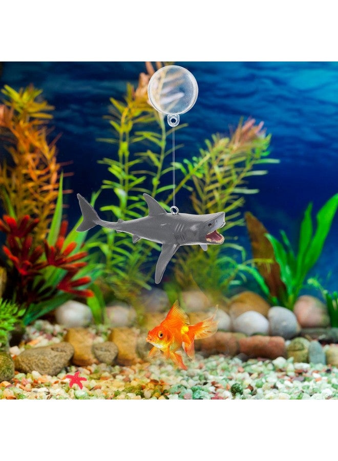 Beaupretty 2 Sets Fish Decoration Tank Floating Decorations Accessories Sharks Aquarium Layout Prop - Image 3