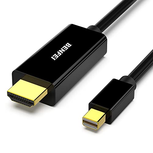 BENFEI Mini DisplayPort to HDMI Cable, 0.9 Meter Mini DP to HDMI Cable (Thunderbolt Compatible) with MacBook Air/Pro, Surface Pro/Dock, Monitor, Projector - Image 1