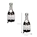 DYT 4PCS Black Champagne Bottle Mylar Balloons Salut Foil Aluminum Balloon Birthday Party Supplies Bab Shower Wedding Engagement Party Decorations - Image 4