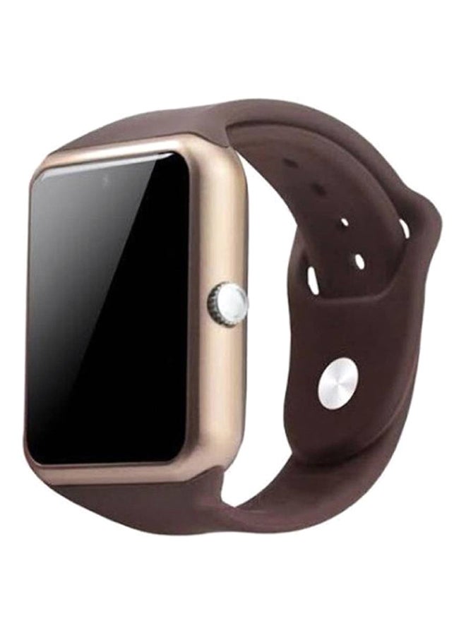 G-Tab 380 mAh Bluetooth Smartwatch Brown/Gold - Image 2