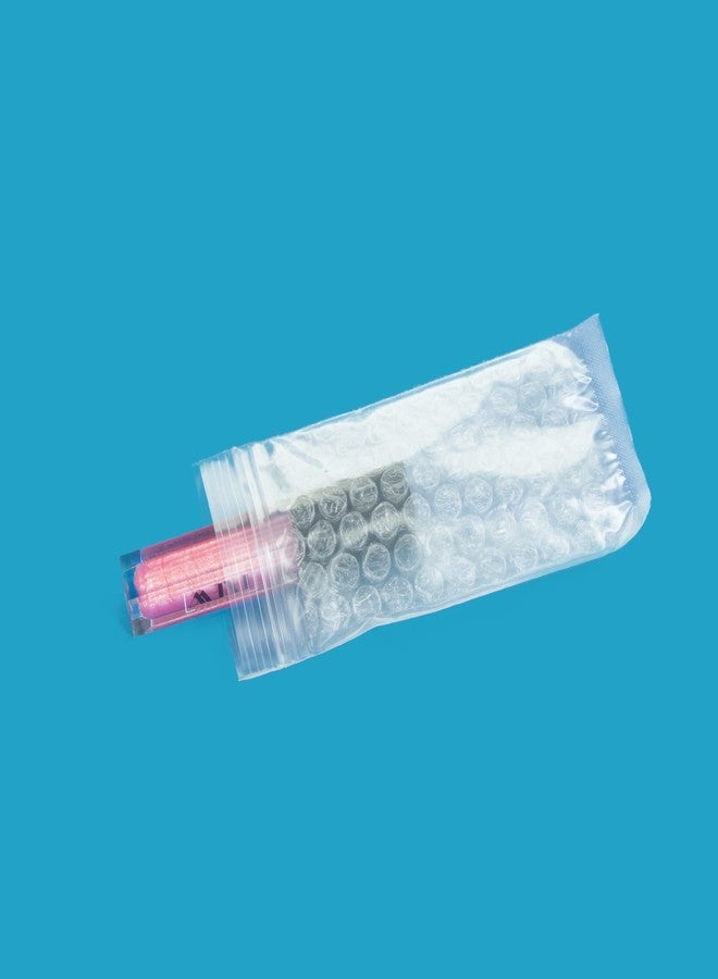 GPI POLY GPI - 10 Count, 3" x 5" Reclosable Bubble Zip Bags, 3 Mil Thick, Resealable, Protective Bubble Pouch, Double Sided Cushion Wrap Bags for Storage Packaging & Shipping Fragile Components. - Image 3
