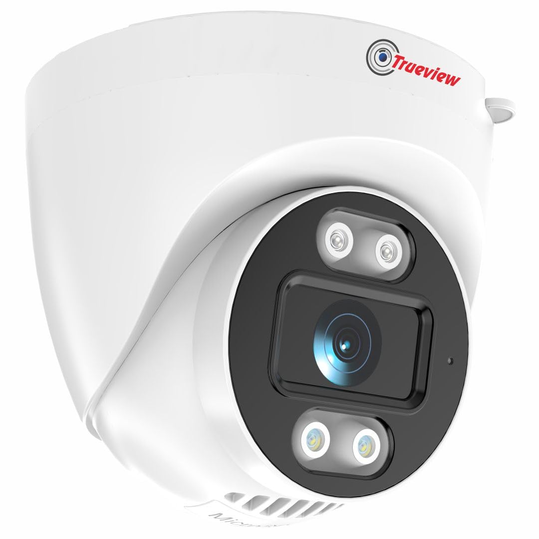 trueview Trueview Trueview Smart Security Camera Cctv Dome Camera For Home Shop Office Farm Construction Site Sim Based Camera Sim Based 1296p With 4 Led ZCD6FB0A4A7BBC390E503Z