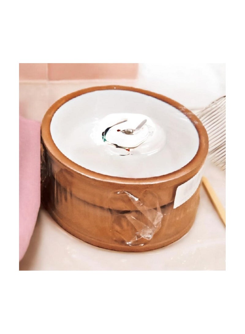 Brown two-piece bowl set