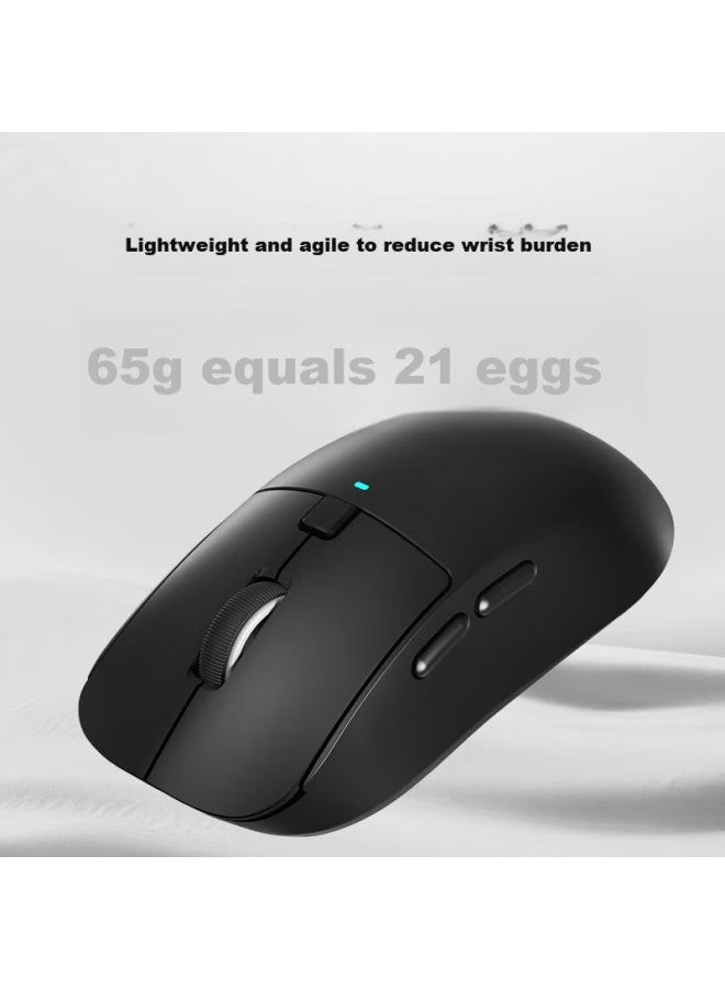 JD.com Jd Jingzao M7 Star Flash Tri-mode Mouse Wireless High-end Office Wired/bluetooth/2.4g Lightweight Compatible With Mac Huawei Lenovo Windows White - Image 5