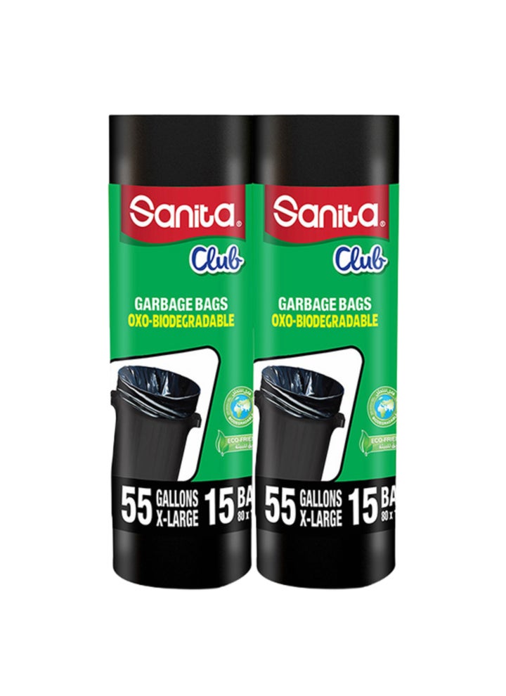 Instant Garbage Buy Sanita Biodegradable Garbage Bags 55 Gallons Online | 15 Minutes ...