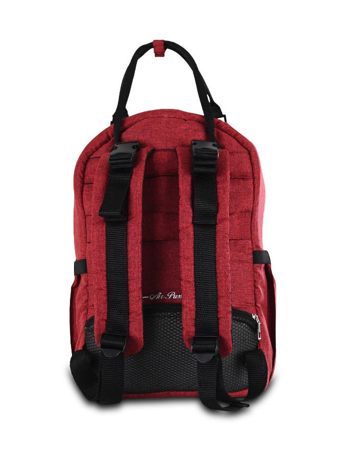 Petit bebe Diaper bag premuim go dark red  - Image 5