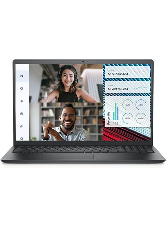 ديل لابتوب فوسترو ‎15 3500 رفيع ومناسب للعمل بشاشة مقاس 15.6 بوصة بدقة كاملة الوضوح ومعالج كور i5-1135G7/ذاكرة رام 12 جيجابايت/محرك أقراص SSD سعة 512 جيجابايت/بطاقة رسومات إنتل أيريس/ويندوز-10 اللغة الإنجليزية أسود - Image 4