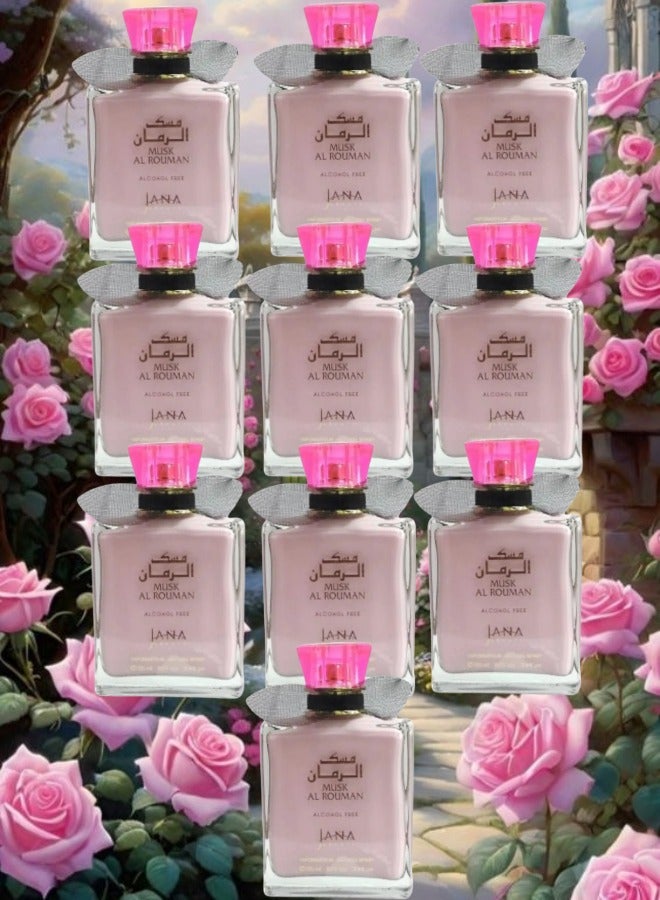 مسك 10 قطع عطر مسك الرومان للنساء 100 مل - Image 1