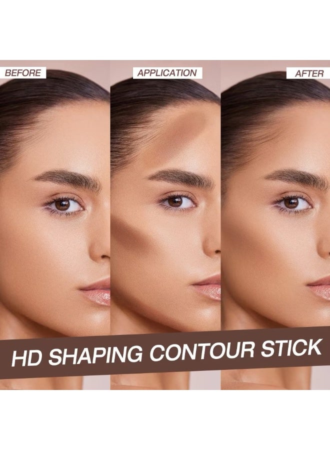 O.TWO.O Face Contour & Highlight Stick (Color 2-Beige) - Image 3