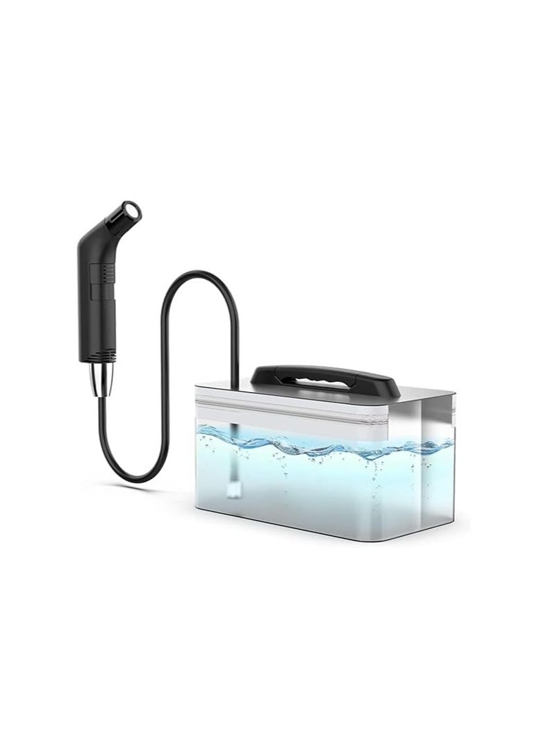 DLC Electric Shattaf Personal Travel Bidet Sprayer Kits Shower Spray Clean with 2.3L Water Storage Rechargeable - Image 1