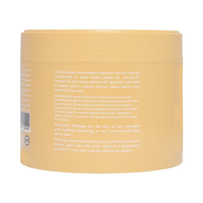 VAI Naturals Shea Butter with Licorice 300ml - Image 3