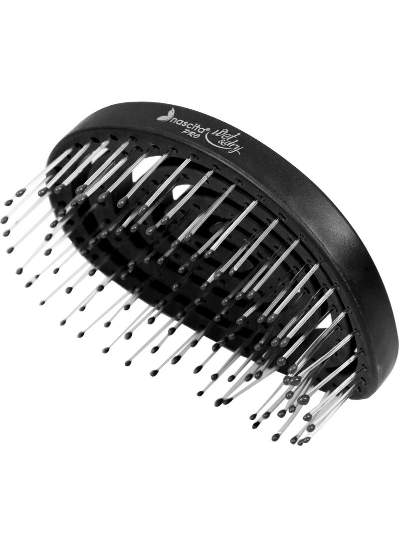 Nascita Pro Three-Dimensional Oval Hair Brush Black - 31  - Image 2