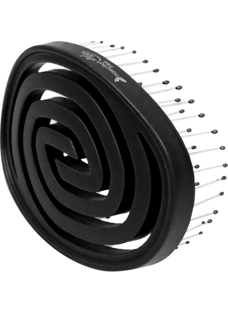 Nascita Pro Three-Dimensional Oval Hair Brush Black - 31  - Image 3
