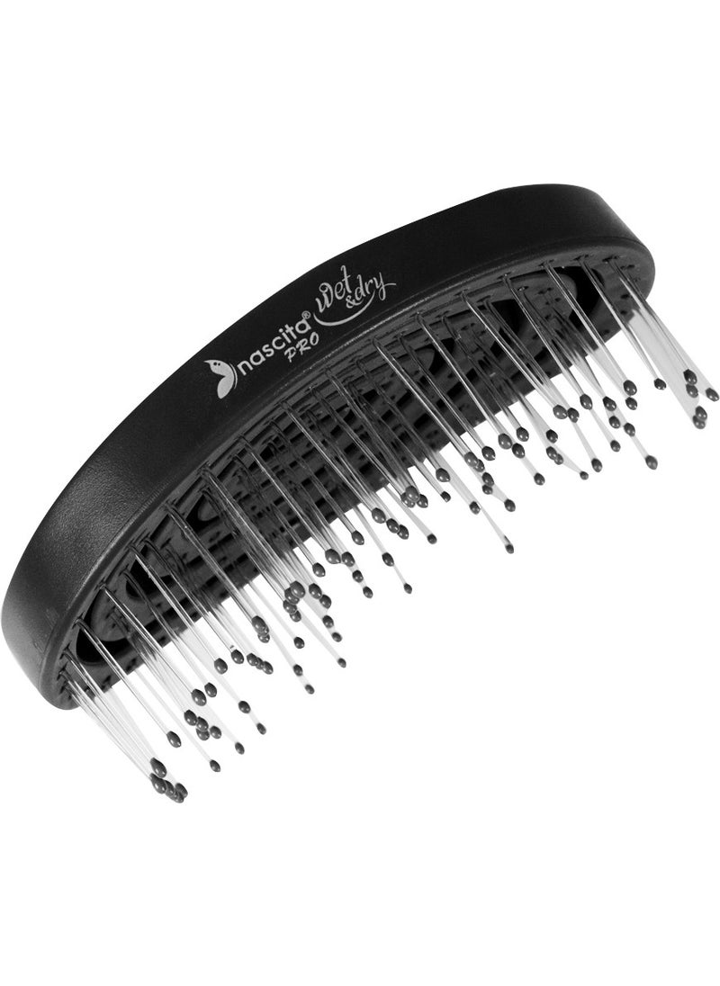 Nascita Pro Three-Dimensional Oval Hair Brush Black - 31  - Image 4