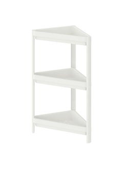 AS SEEN ON TV Corner shelf unit white 33x33x71 cm 