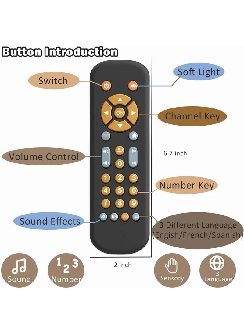 Y&D - Infant Music Learning Early Education Educational Simulation Remote Control Toy - Image 1