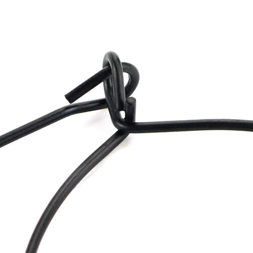 Bignc 12 Pack Black Stainless Steel Wire Handles Hangers for Regular Mouth Mason, Ball, Canning Jars - Image 4