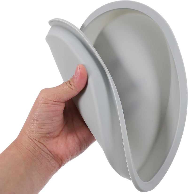 Hemoton 2Pcs Heart Shaped Silicone Cake Molds - Image 3