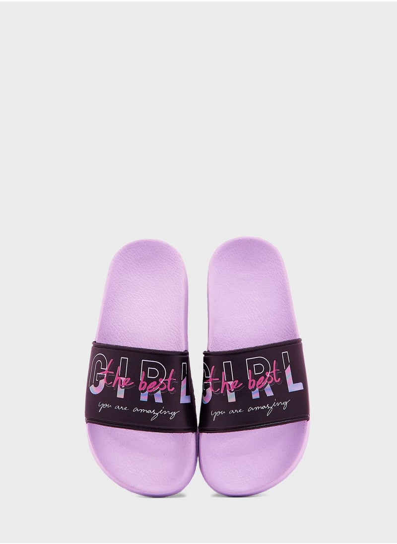 DeFacto - Girl Eva Flip Flops - Image 1
