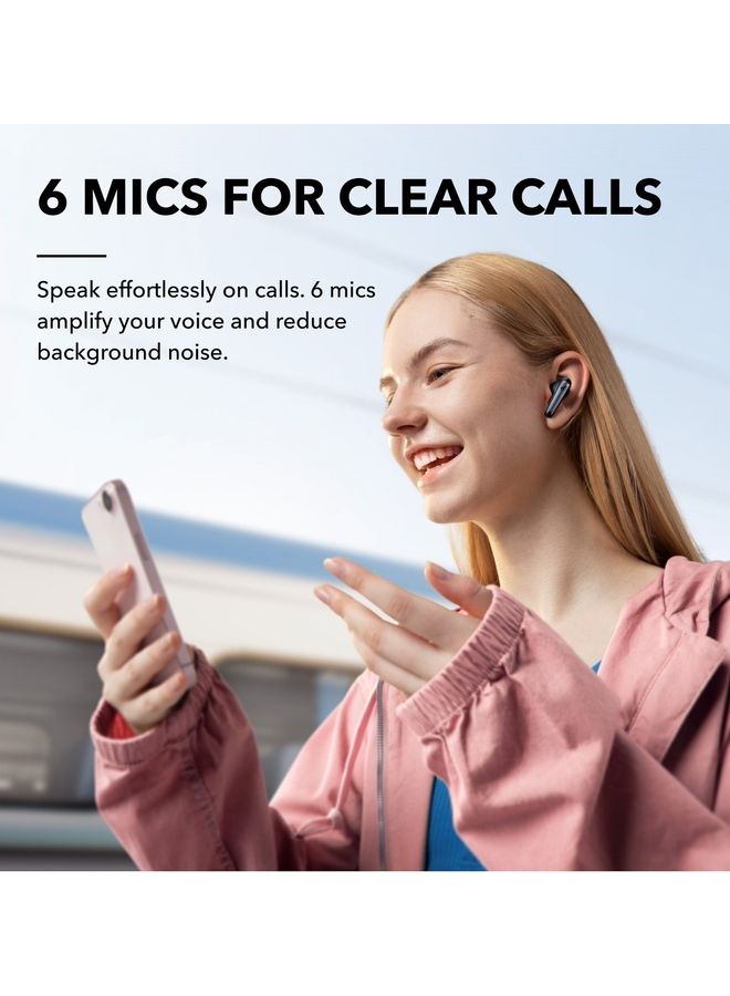 Soundcore Liberty 4 NC Noise Cancelling Earbuds - Black