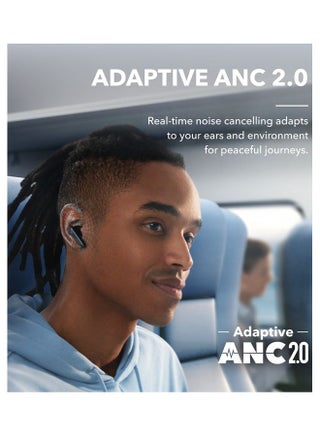 Liberty 4 NC Earbuds, 98.5 Percent Noise Reduction, Adaptive Cancelling To Ears And Environment, Hi-Res Sound, 50H Battery, Wireless Charging, Bluetooth 5.3 Black - view 3