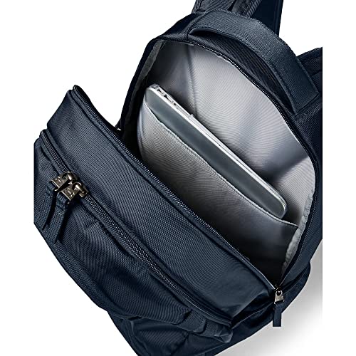 Under Armour Unisex-Adult Hustle 5.0 Backpack , Academy Blue (408)/Silver , One Size Fits All - Image 5