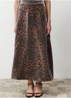 Brown Leopard Patterned Satin Woven Skirt TCTSS24EE00014 - pzsku/ZCD70E4302F4CA77E7FA4Z/45/_/1730939988/9502a489-bcdb-4b44-8fba-d584e4becea6