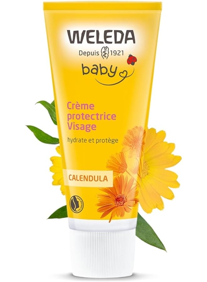 ويليدا كريم الوجه للأطفال بالآذريون 50 مل عاجي - Image 1