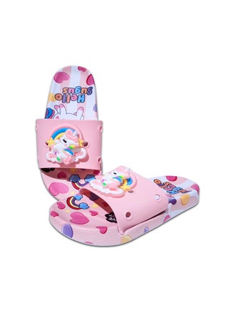 Unicorn Girl's Slide Slipper with Upper Spinner Toy - pzsku/ZCD7101EAFB828931E193Z/45/_/1739967110/f6108858-26dd-4f5e-8c6c-d925912c532a
