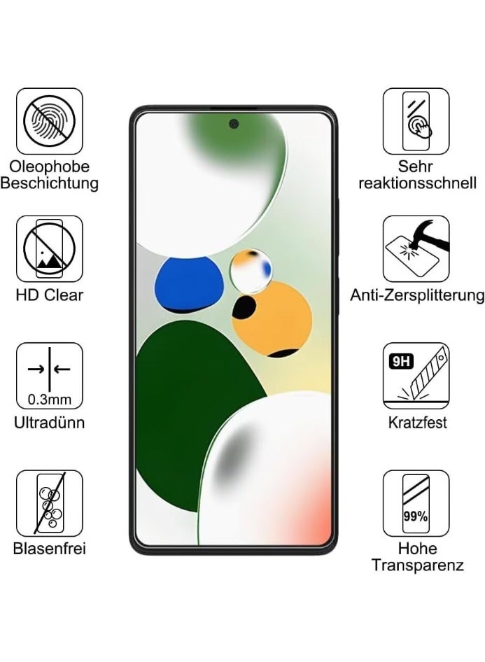 Tempered Glass for vivo iQOO Z10 Turbo, 【3 Pack】 【High Definition】 【9H Hardness】 Anti-Scratch,Screen Protector for vivo iQOO Z10 Turbo - Image 3